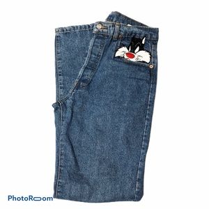 Vintage Men’s Sylvester & Tweety Bird Jeans